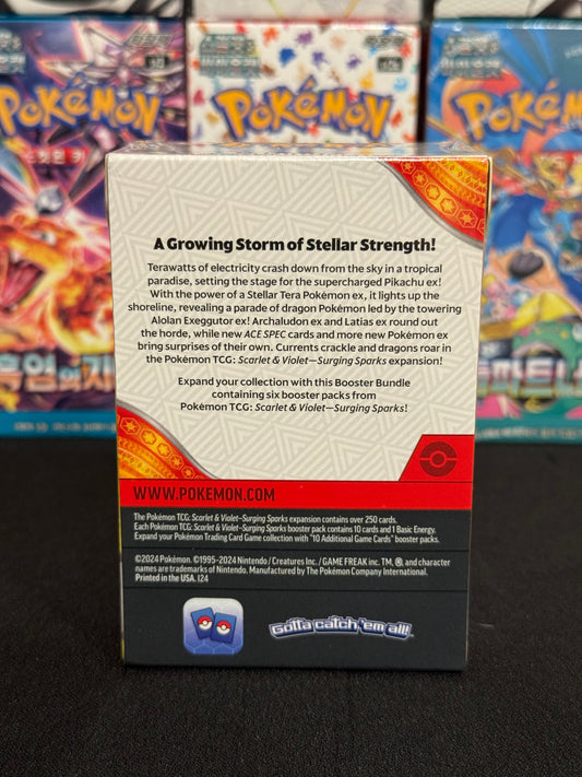 ENGLISH Surging Sparks Booster Bundle (SSP)